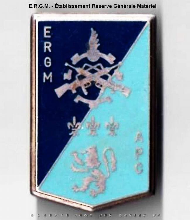 Materiel - ERGM -  etablissement Reserve generale.jpg